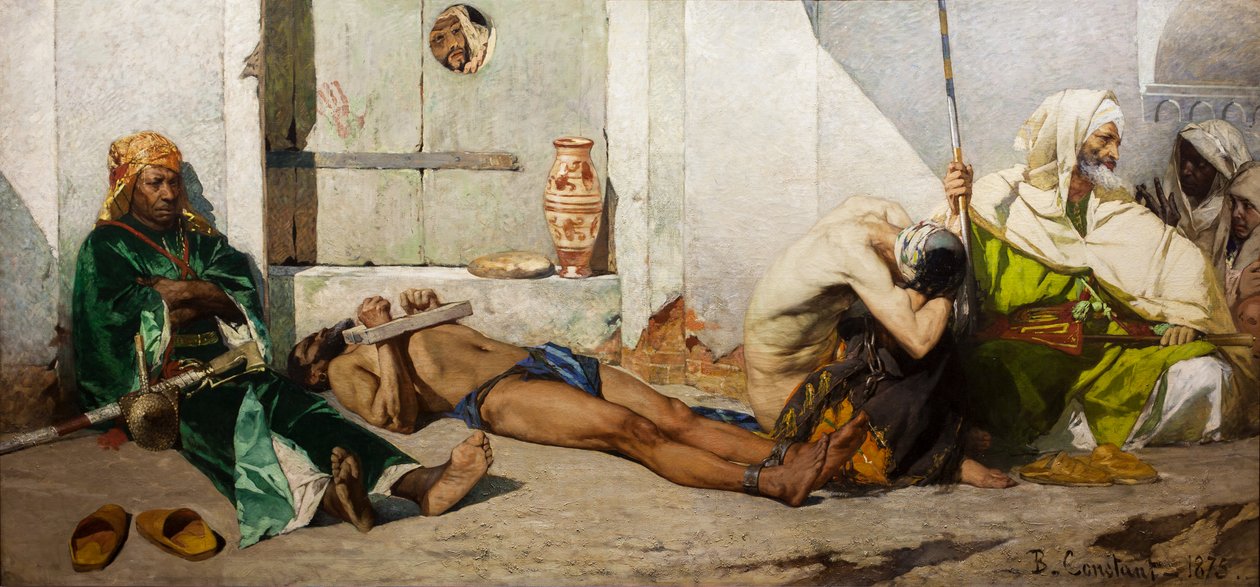 Prisonniers marocains - Jean Joseph Benjamin Constant
