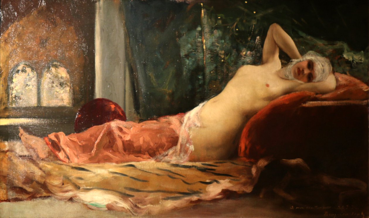 Odalisque. - Jean Joseph Benjamin Constant