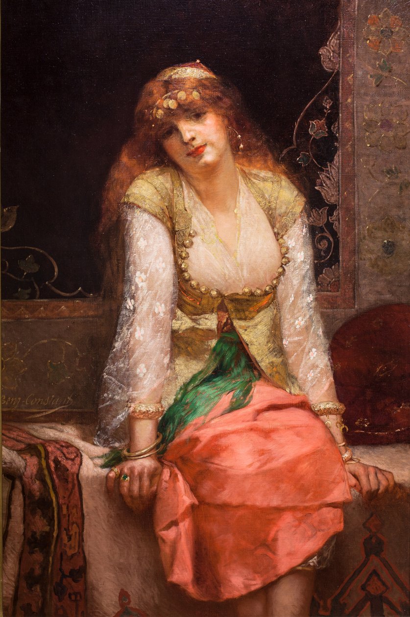 Beauté orientale, avant ou vers 1880 (Huile sur toile) - Jean Joseph Benjamin Constant
