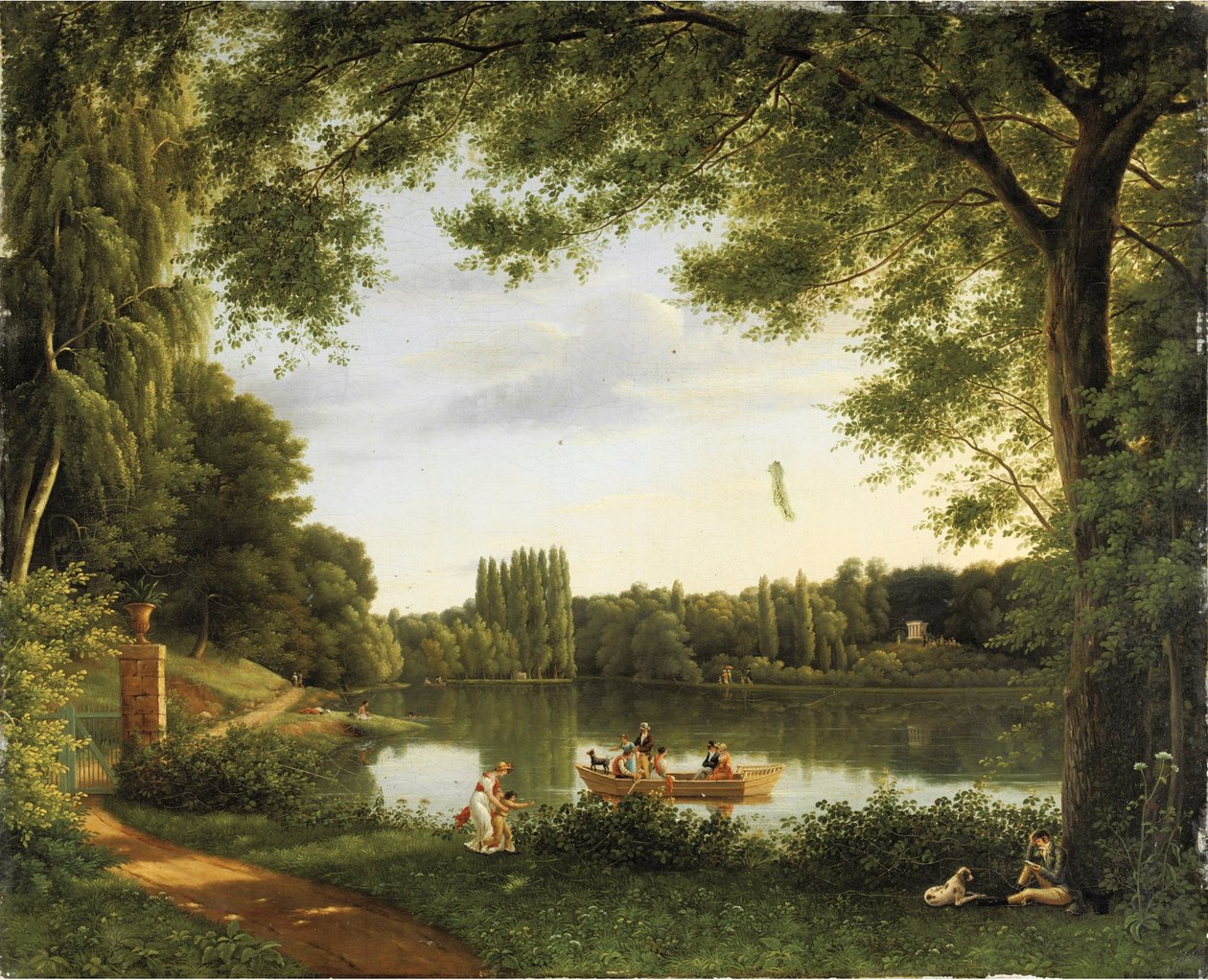 Vue du lac d