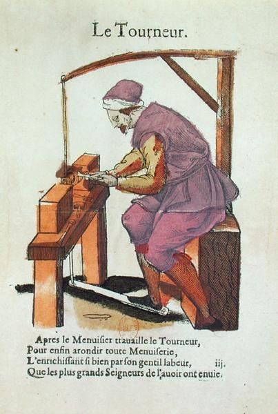 Le tourneur sur bois - Jean Leclerc