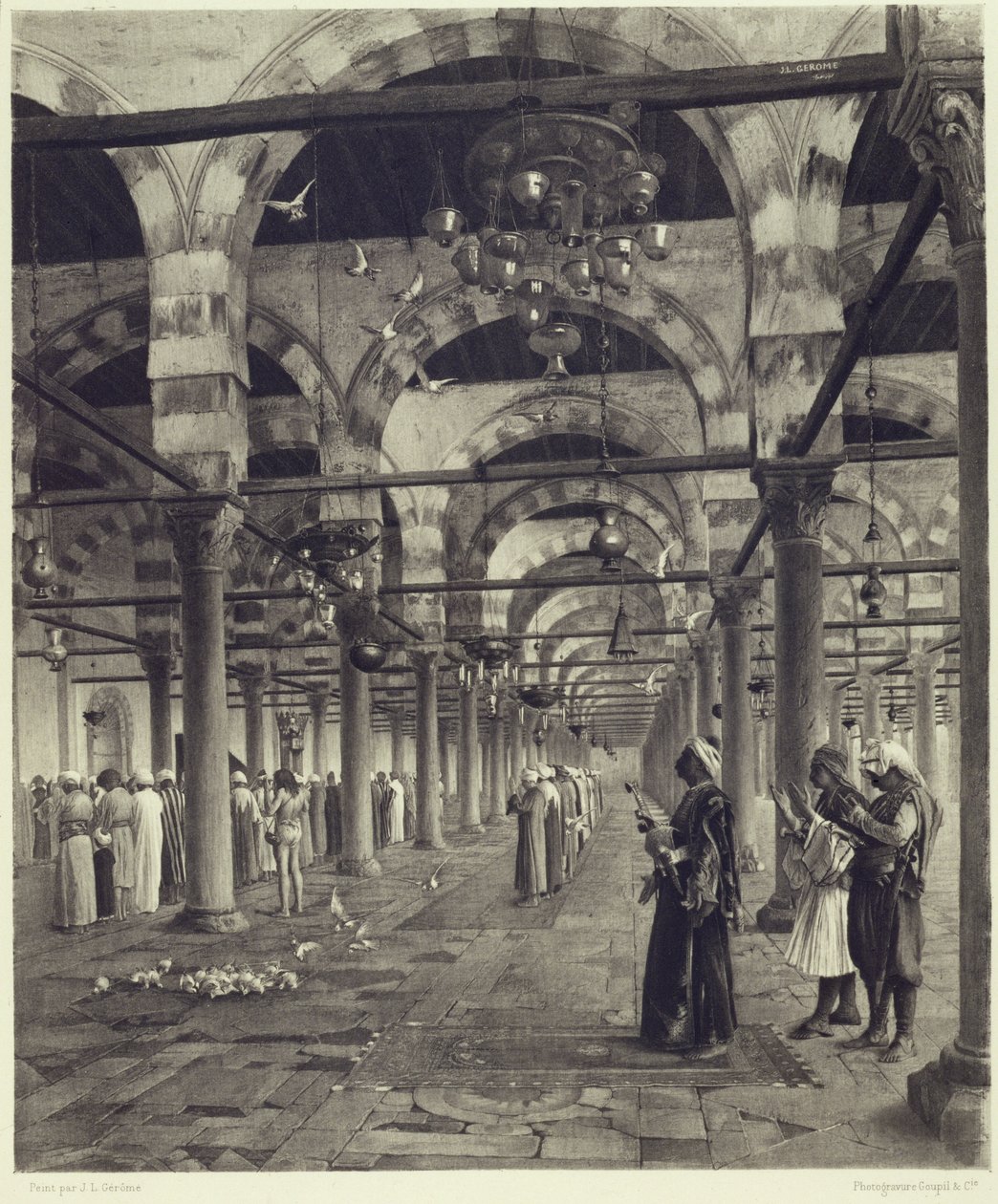 Prière Publique dans la Mosquée d