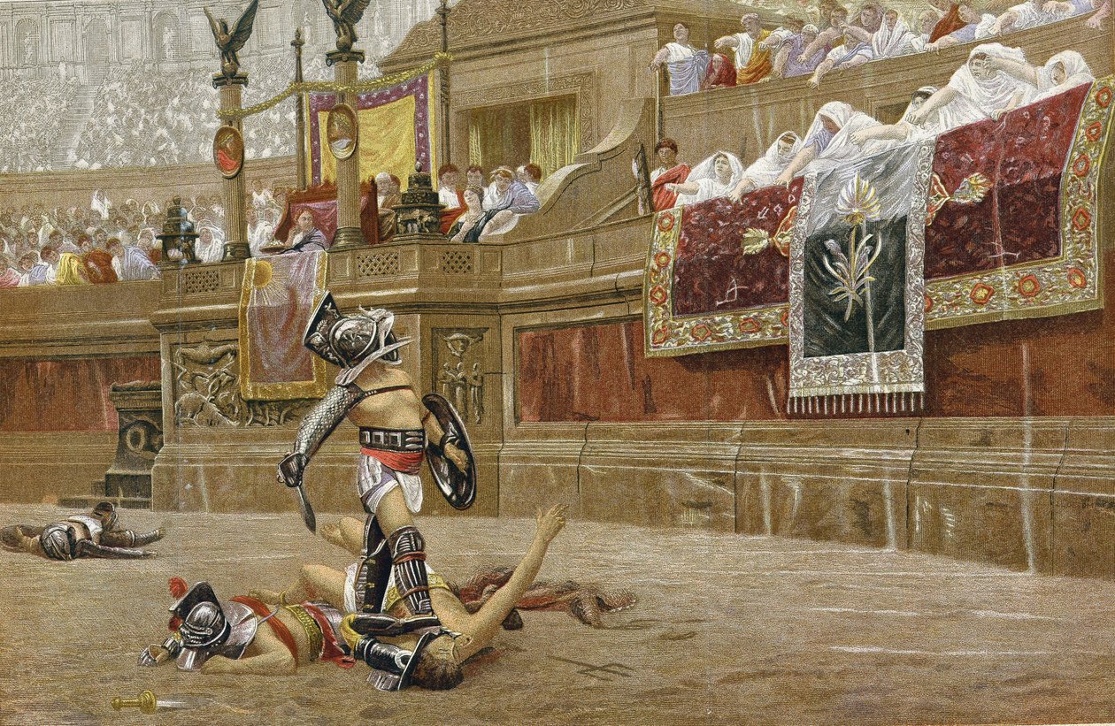 Gladiateurs dans l