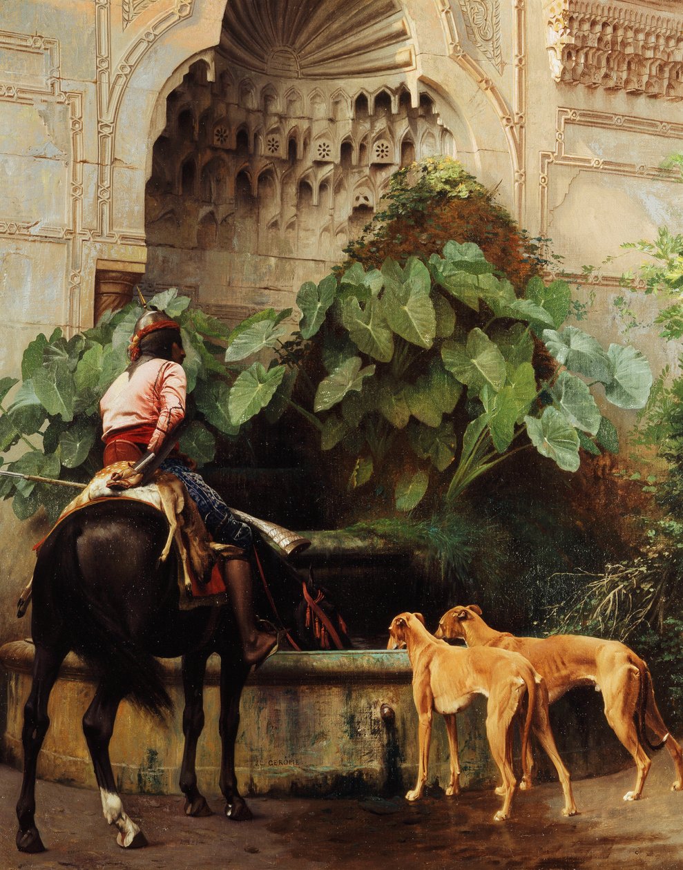 Retour de la chasse - Jean Leon Gerome
