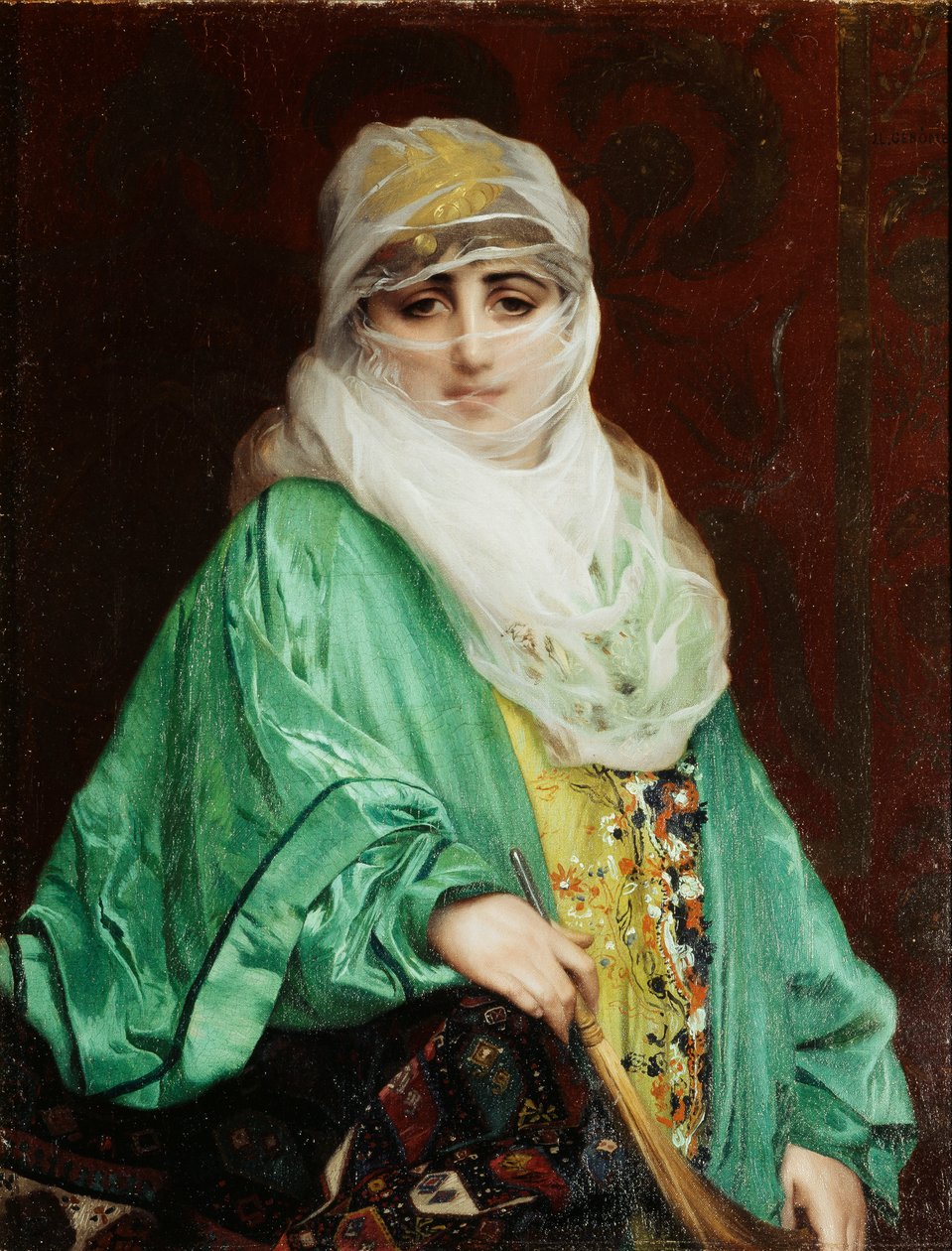 Femme de Constantinople, debout, vers 1876 - Jean Leon Gerome