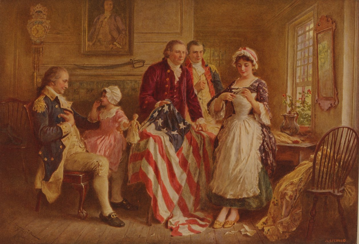Betsy Ross, c.1930 - Jean Leon Gerome Ferris