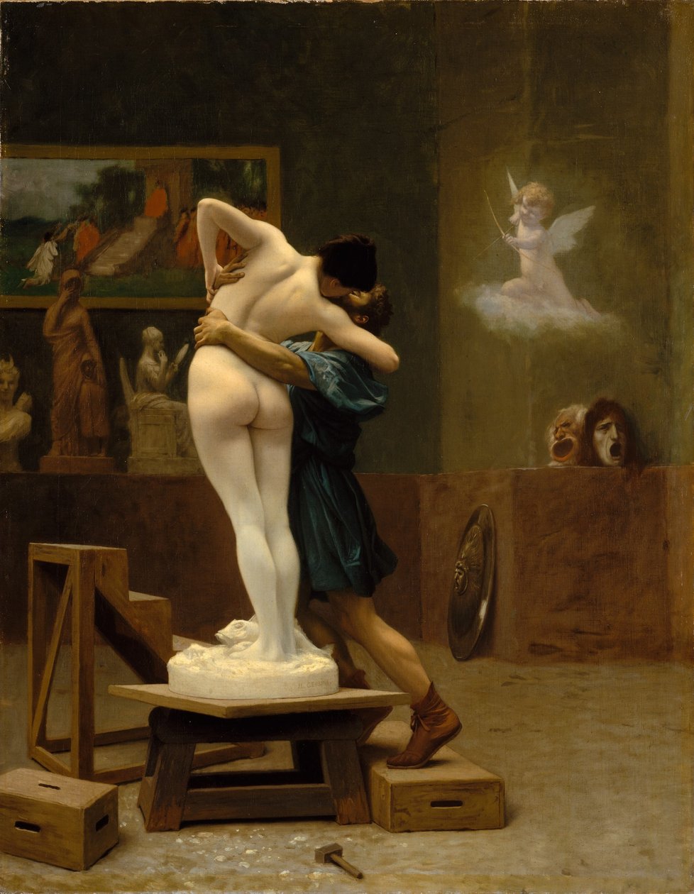 Français :  Pygmalion et Galatée Pygmalion et Galatée - Jean Leon Gerome
