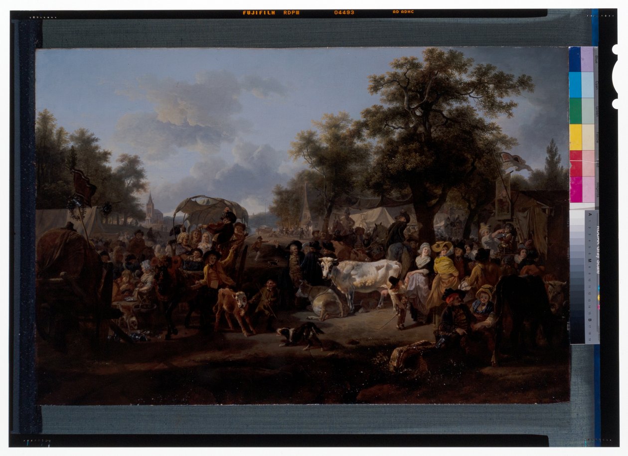 La foire du village - Jean Louis (1744 1829) De Marne
