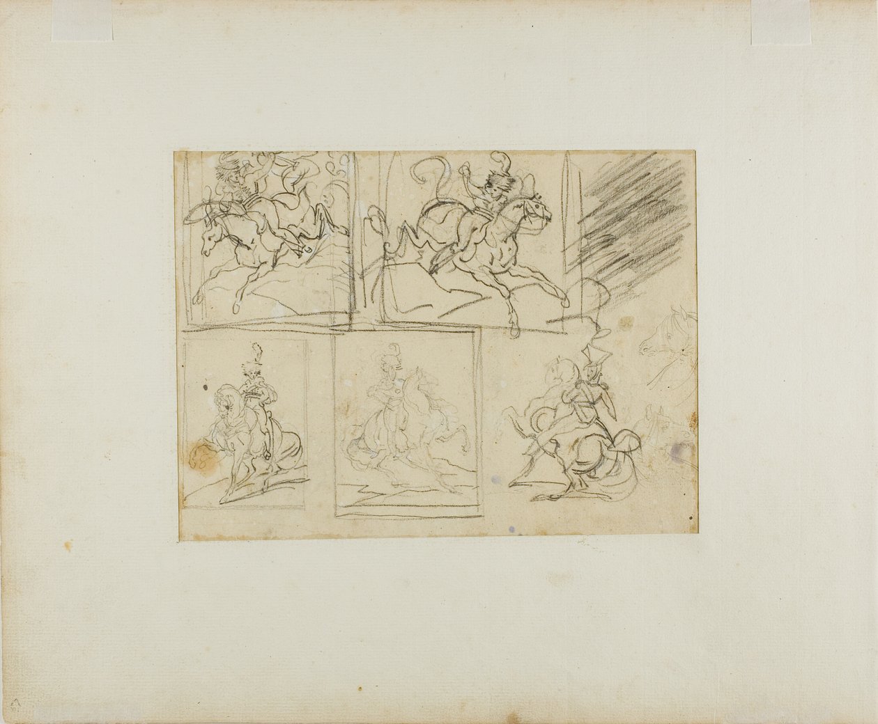 Quatre croquis d
