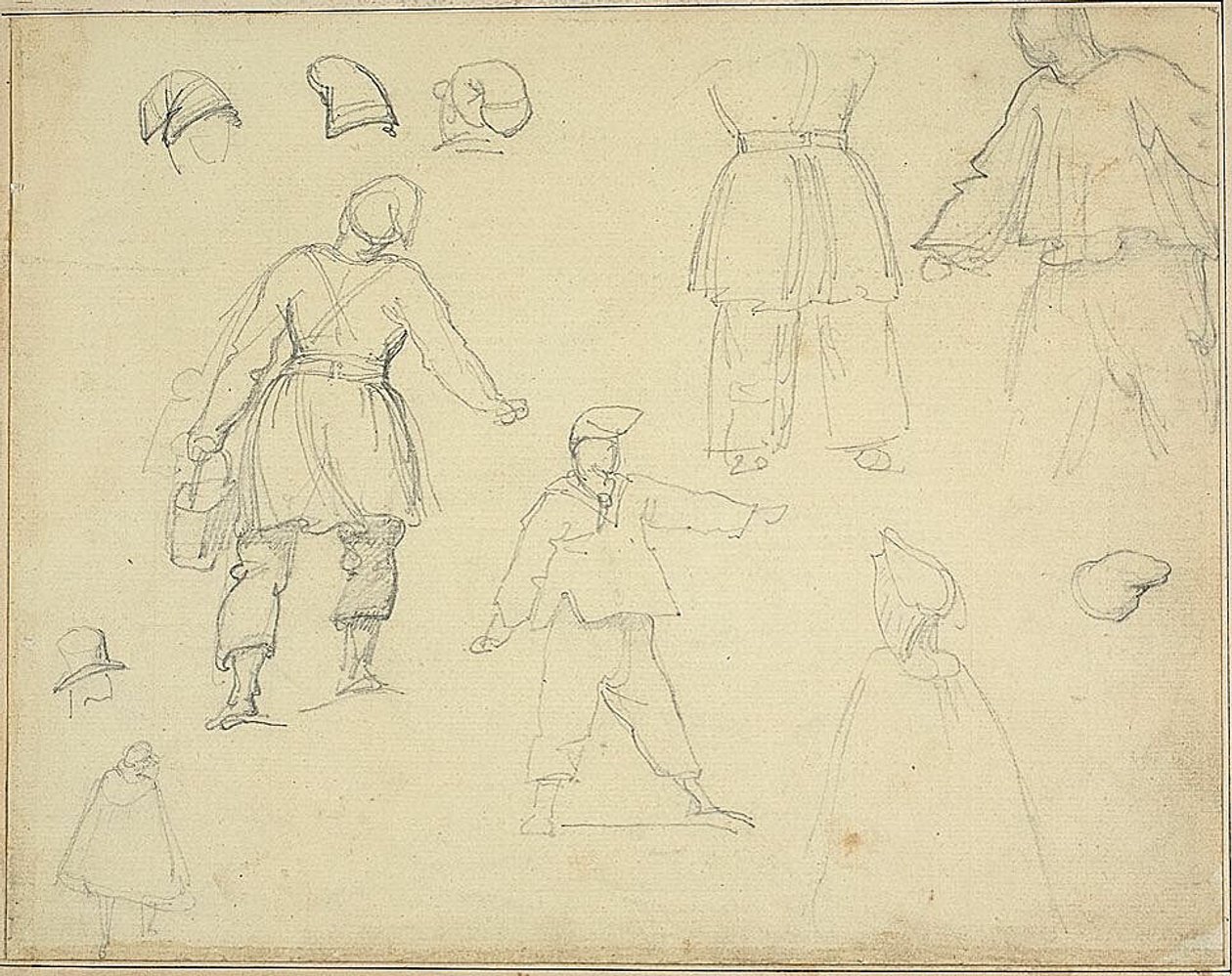 Croquis : Garçon d