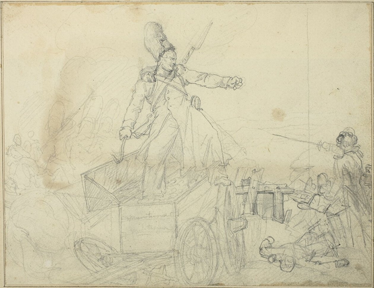 Study for Caisson d