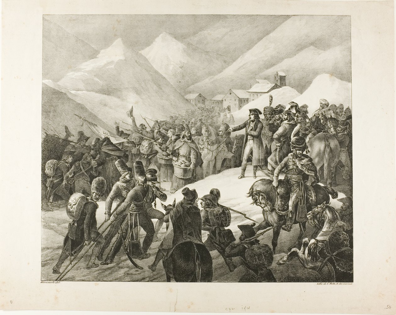 Le passage du Mont Saint Bernard - Jean Louis André Théodore Géricault