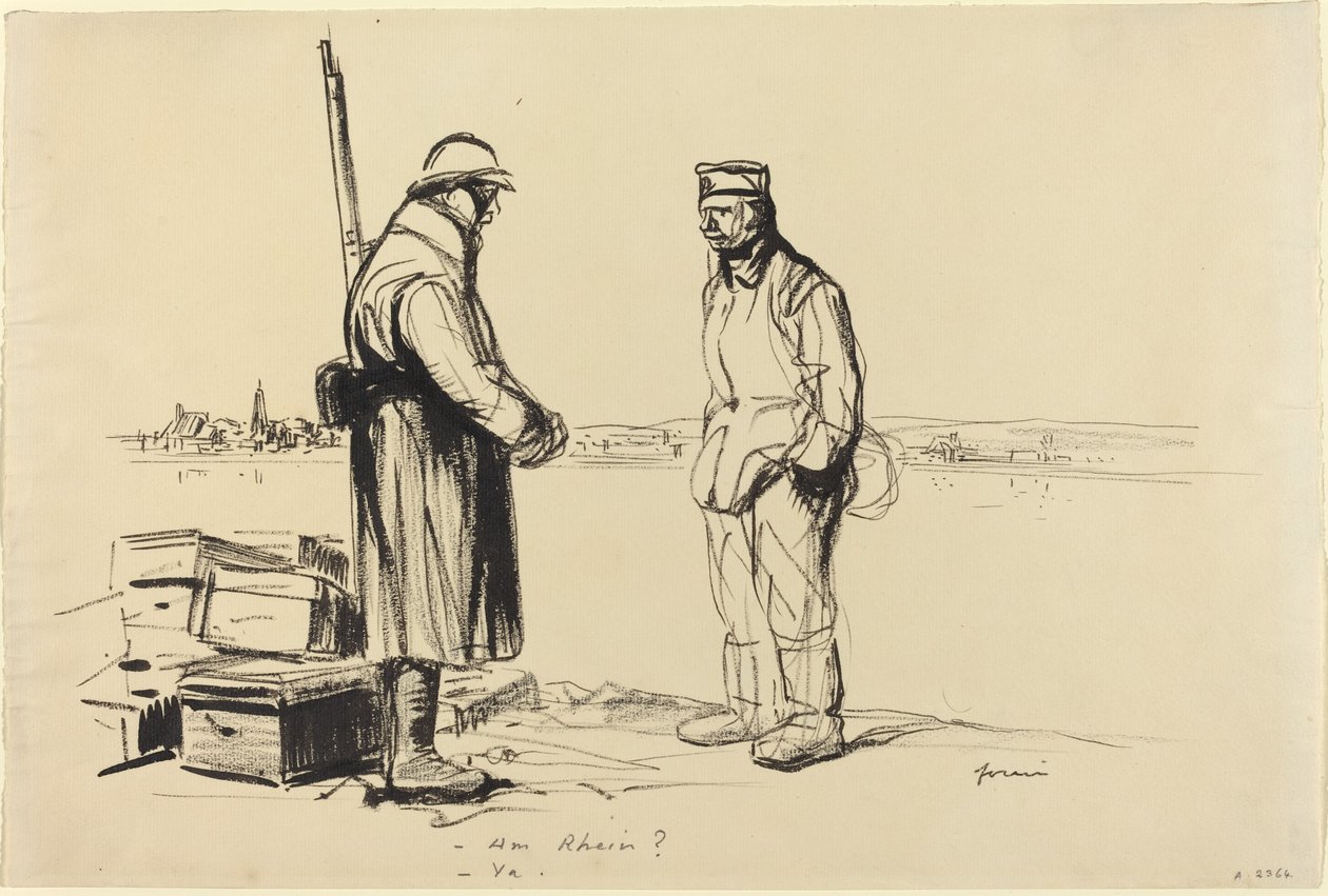 Au Rhin? Oui. - Jean Louis Forain