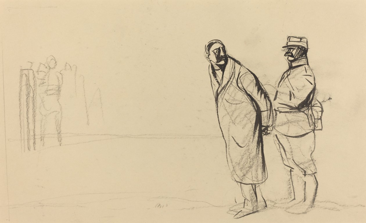 Au front de Vincennes. Bolo pacha - Jean Louis Forain