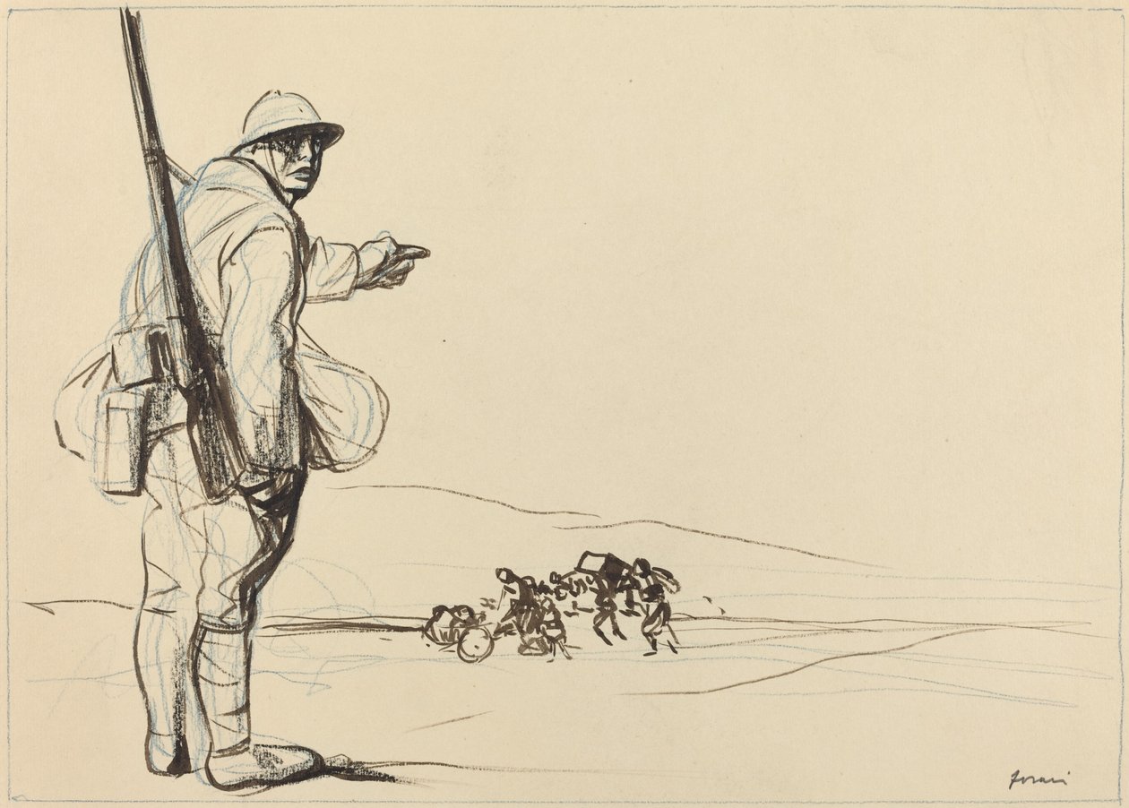 Avancée allemande - Jean Louis Forain