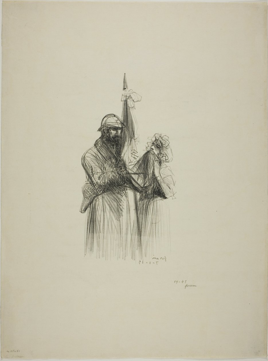 Embrasser le drapeau - Jean Louis Forain