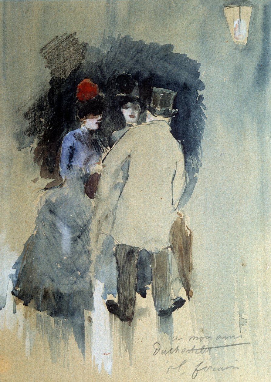 La rencontre - Jean Louis Forain