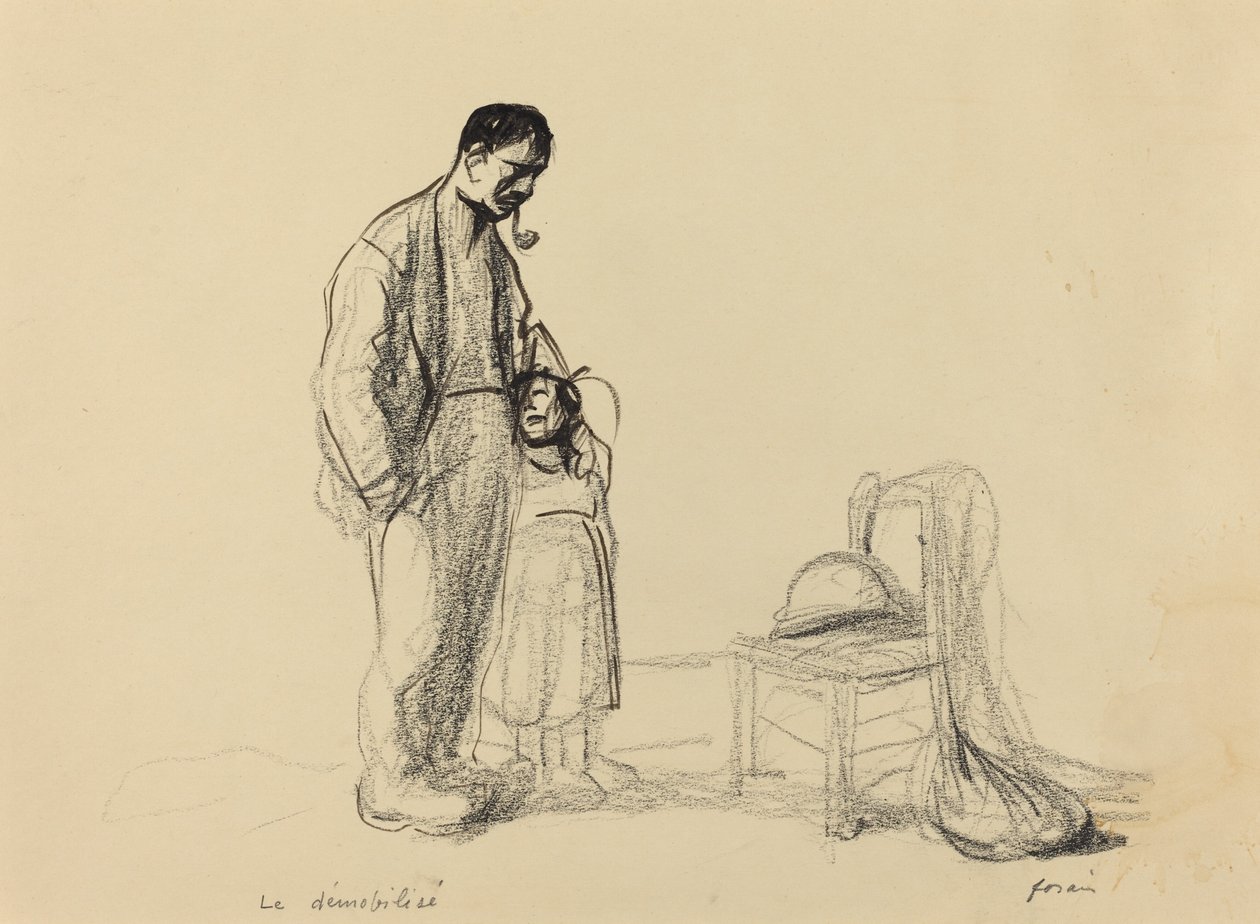 Le démobilisé, vers 1914-1919 - Jean Louis Forain