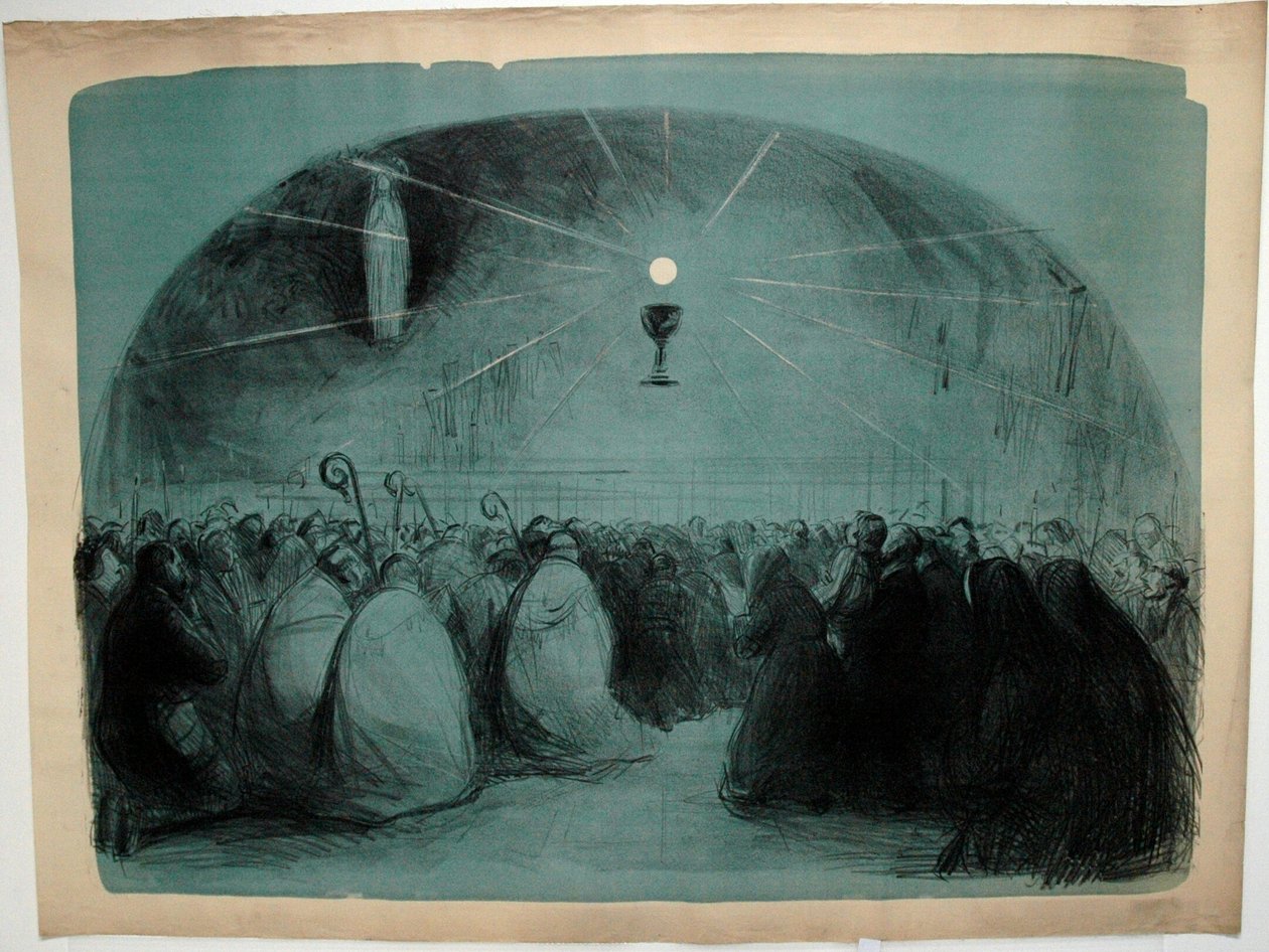 Lourdes, 1914, 25e Congrès eucharistique international - Jean Louis Forain