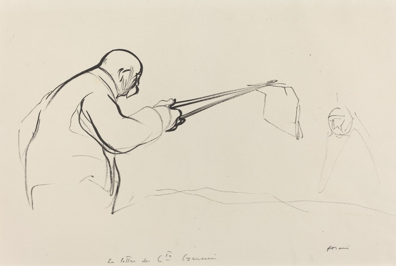 M. Clemenceau. La lettre du Cte Czernin - Jean Louis Forain