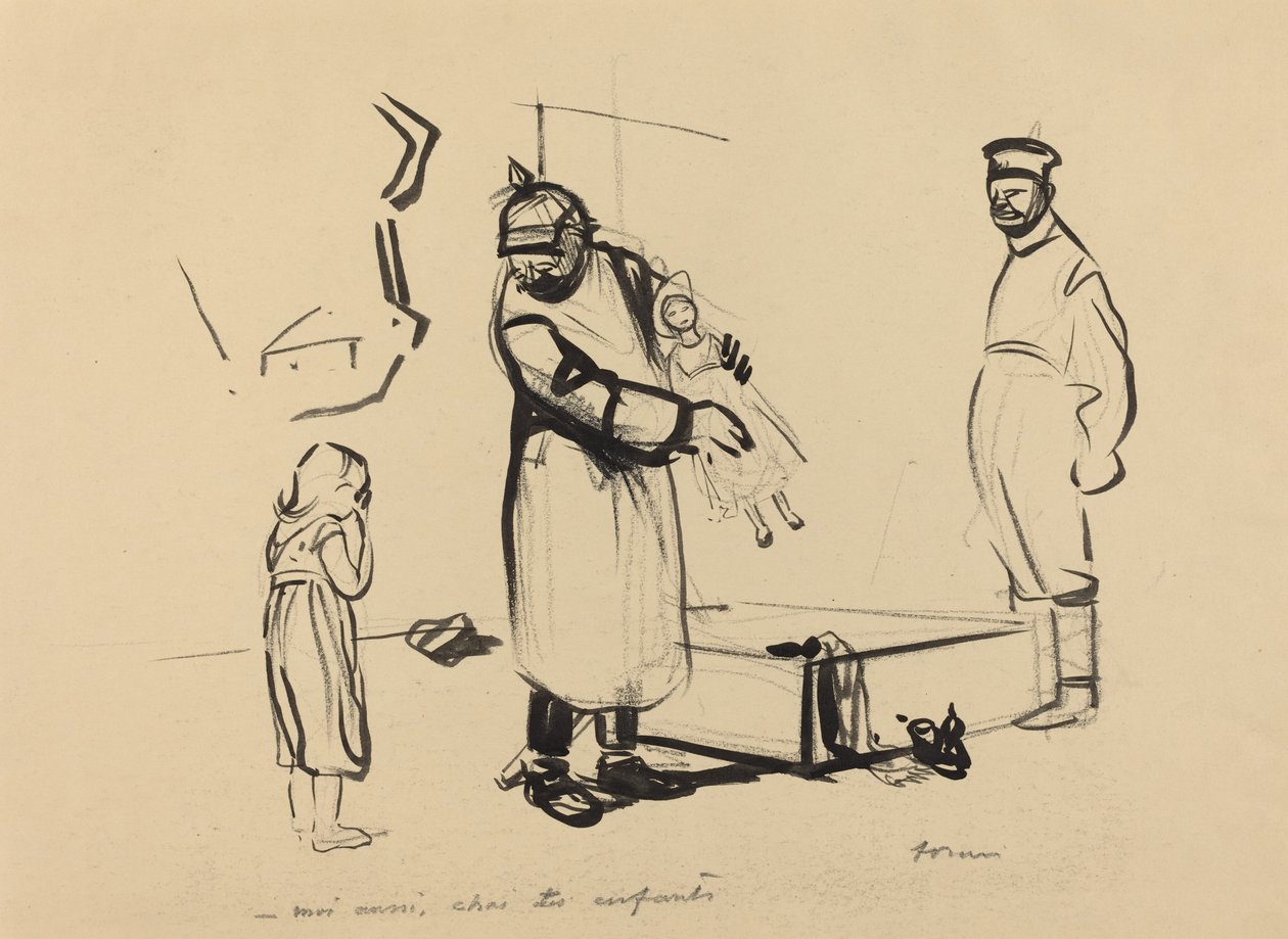 Nach Paris. -moi aussi, chai des enfants - Jean Louis Forain