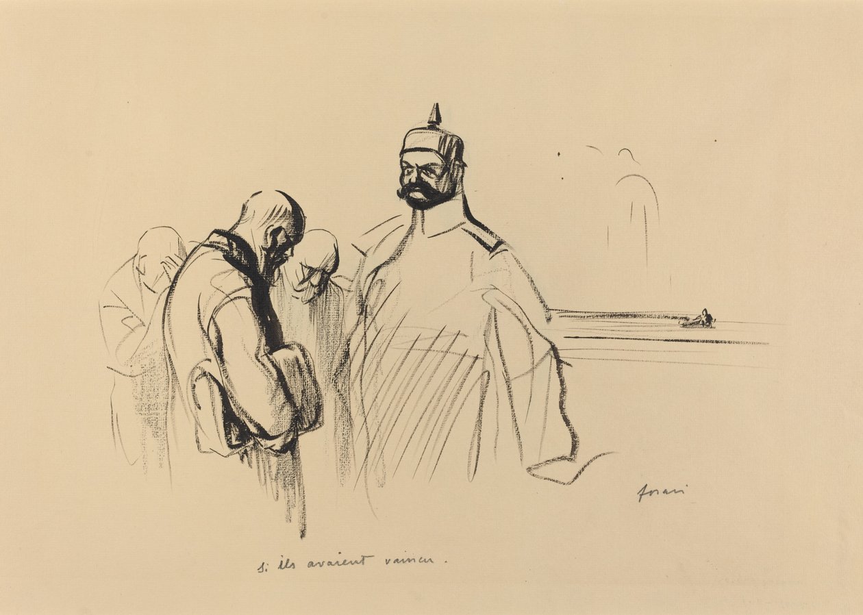 Si ils avaient vaincu (vers 1919) - Jean Louis Forain