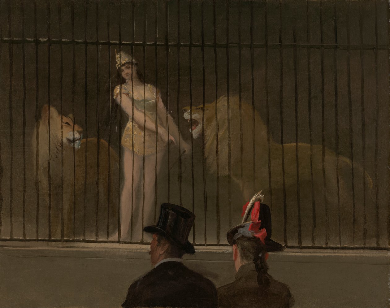 Le Dompteur de lions - Jean-Louis Forain