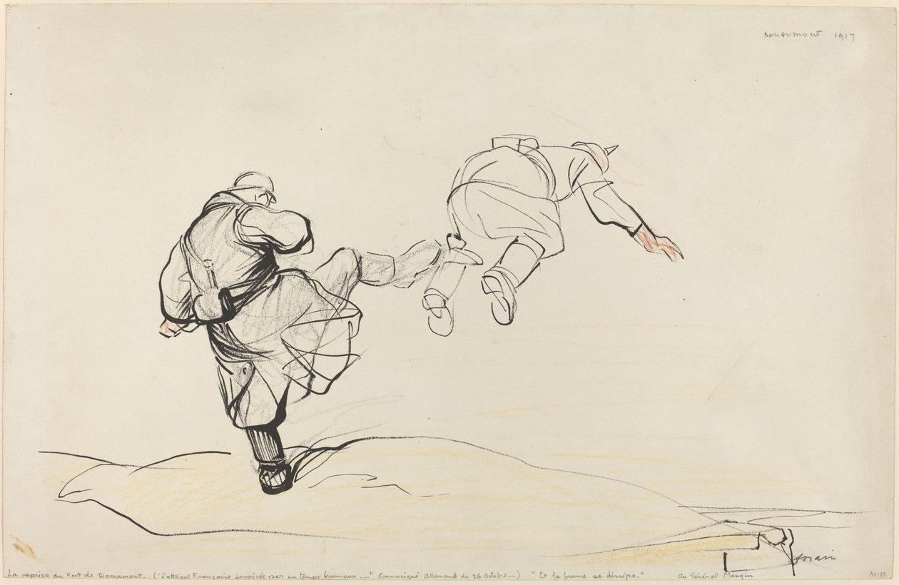 La prise du fort Douaumont - Jean Louis Forain