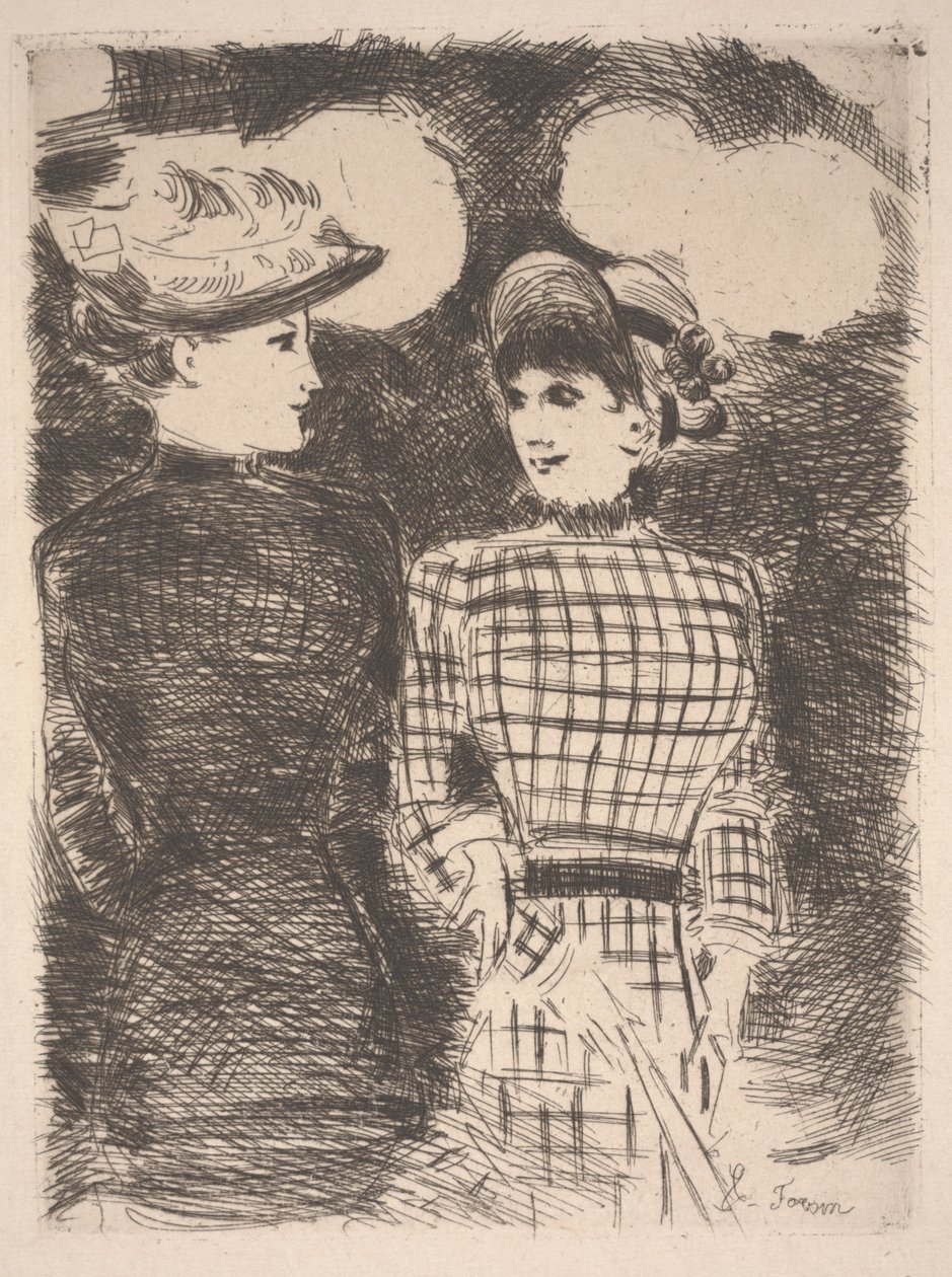 Deux femmes - Jean Louis Forain