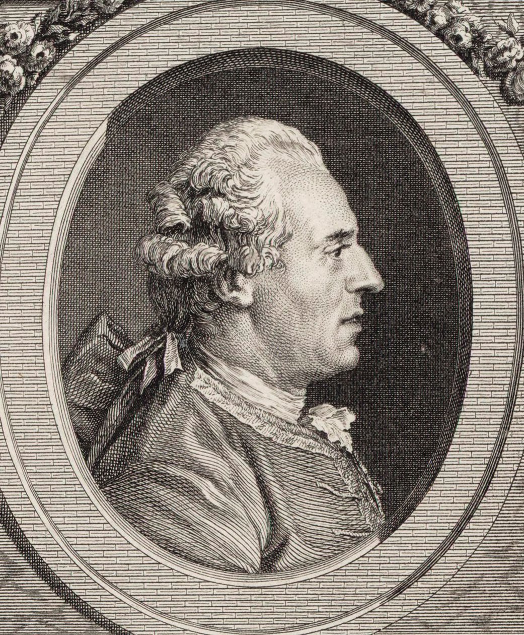 Portrait du violoniste et compositeur Jean Joseph Cassanéa de Mondonville 1711-1772 - Jean Marie Delatre
