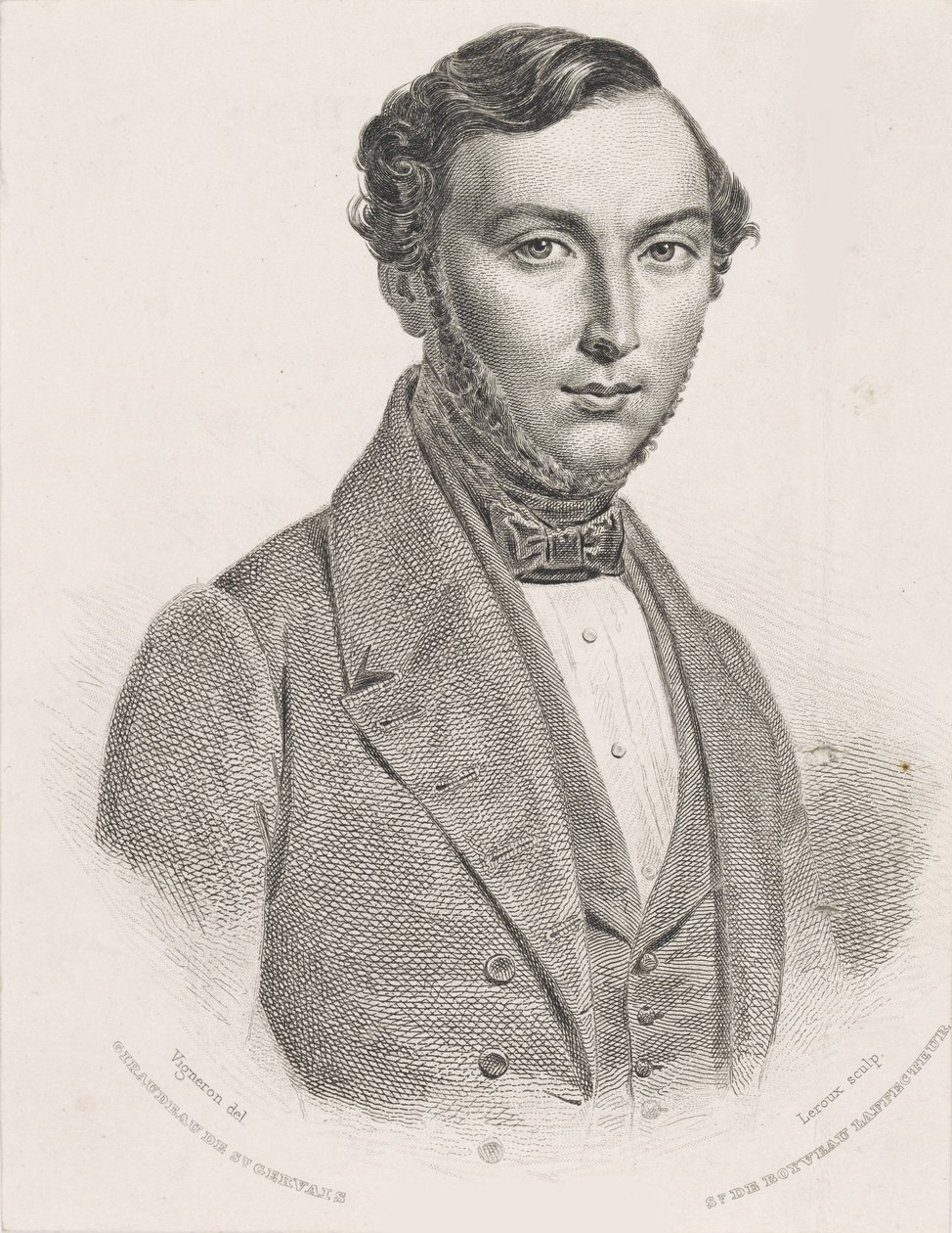 Portrait de Jean Giraudeau 1801-1861, 1839-1840 - Jean Marie Leroux