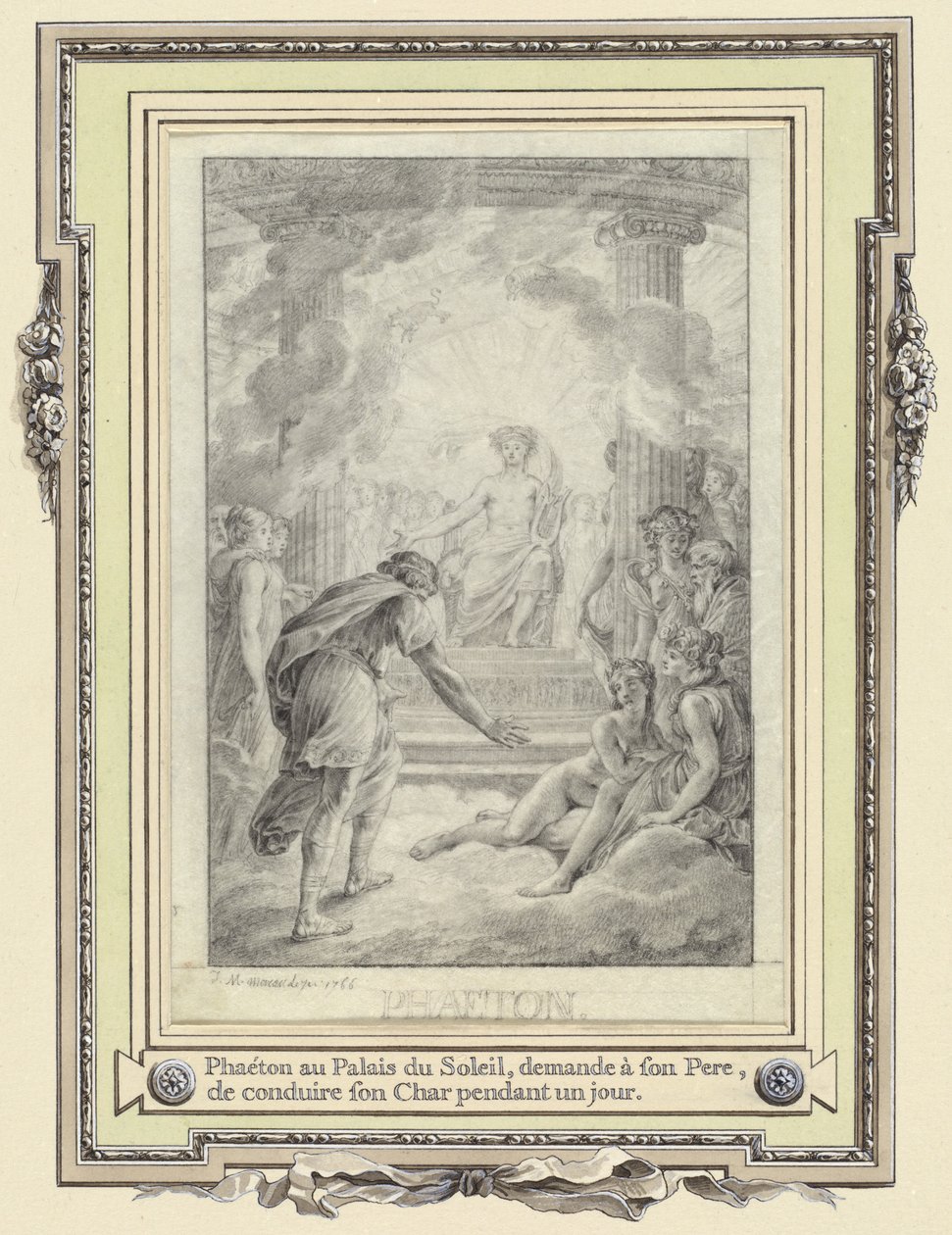 Phaéton au Palais du Soleil ... - Jean Michel Moreau