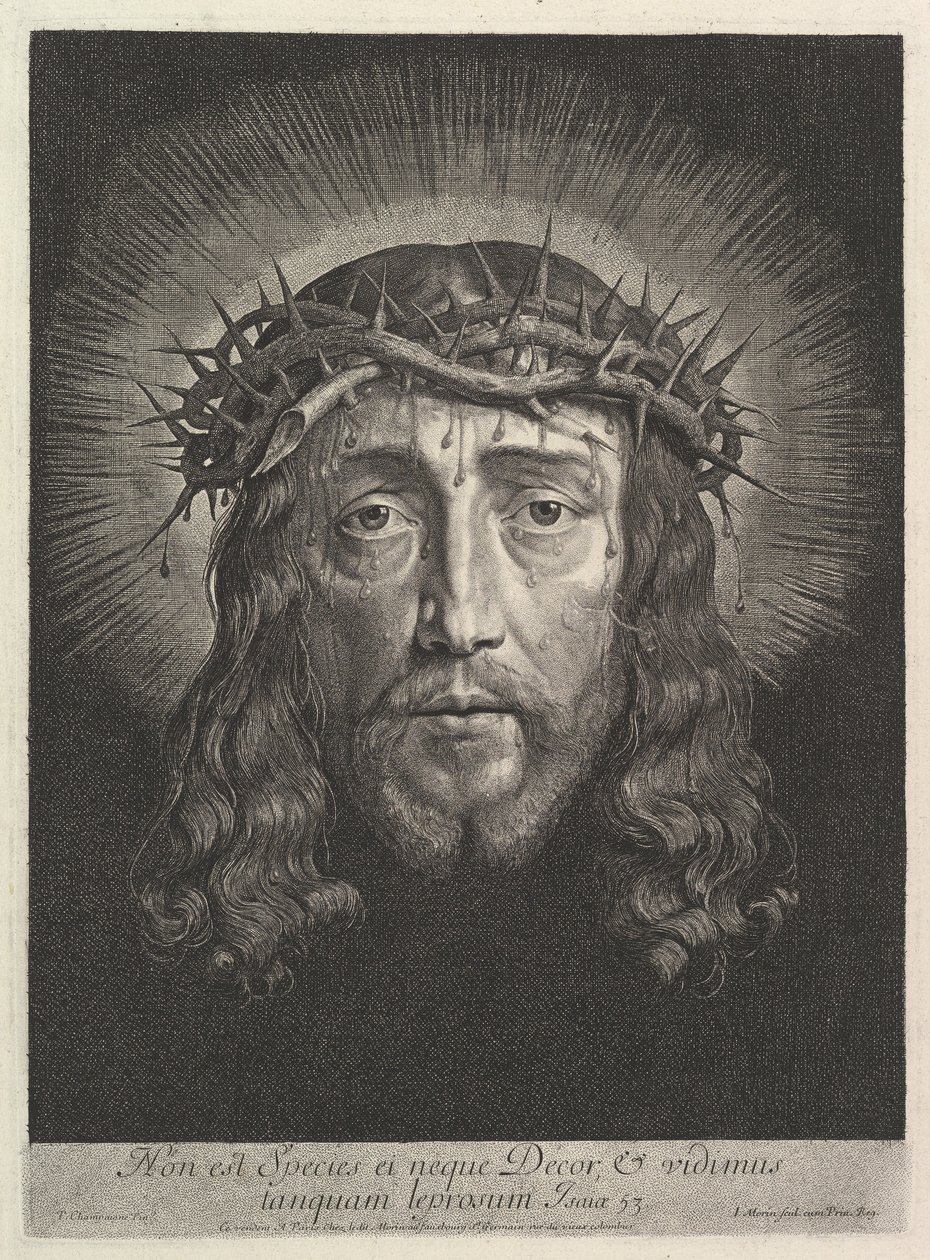 La Sainte Face couronnée d