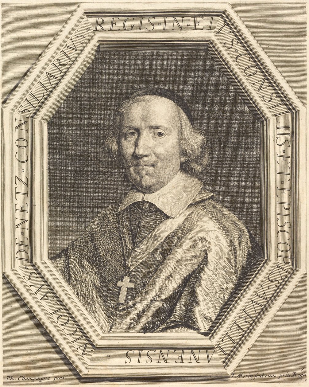 Nicolas de Netz - Jean Morin after Philippe de Champaigne