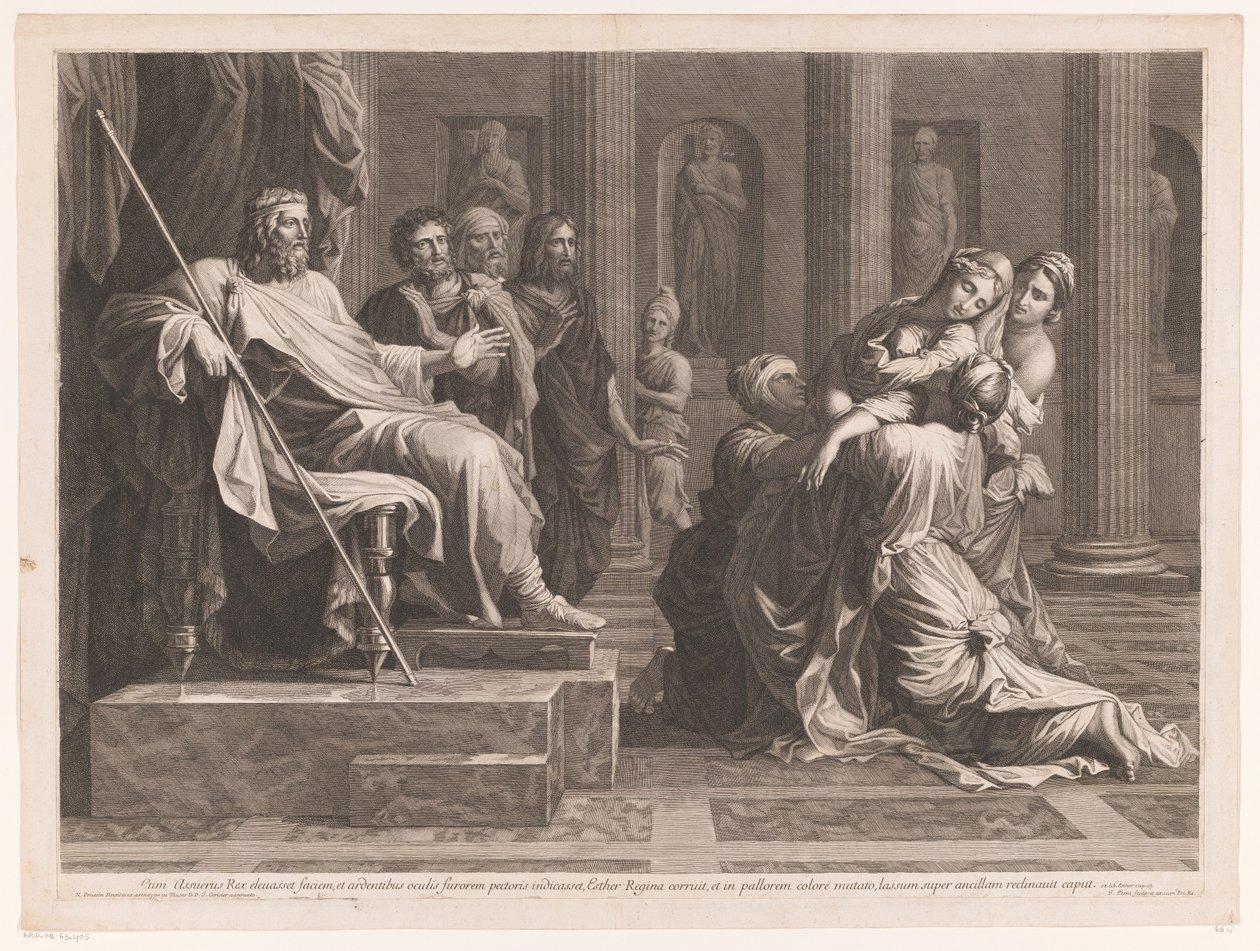 Esther devant Assuérus - Jean Pesne