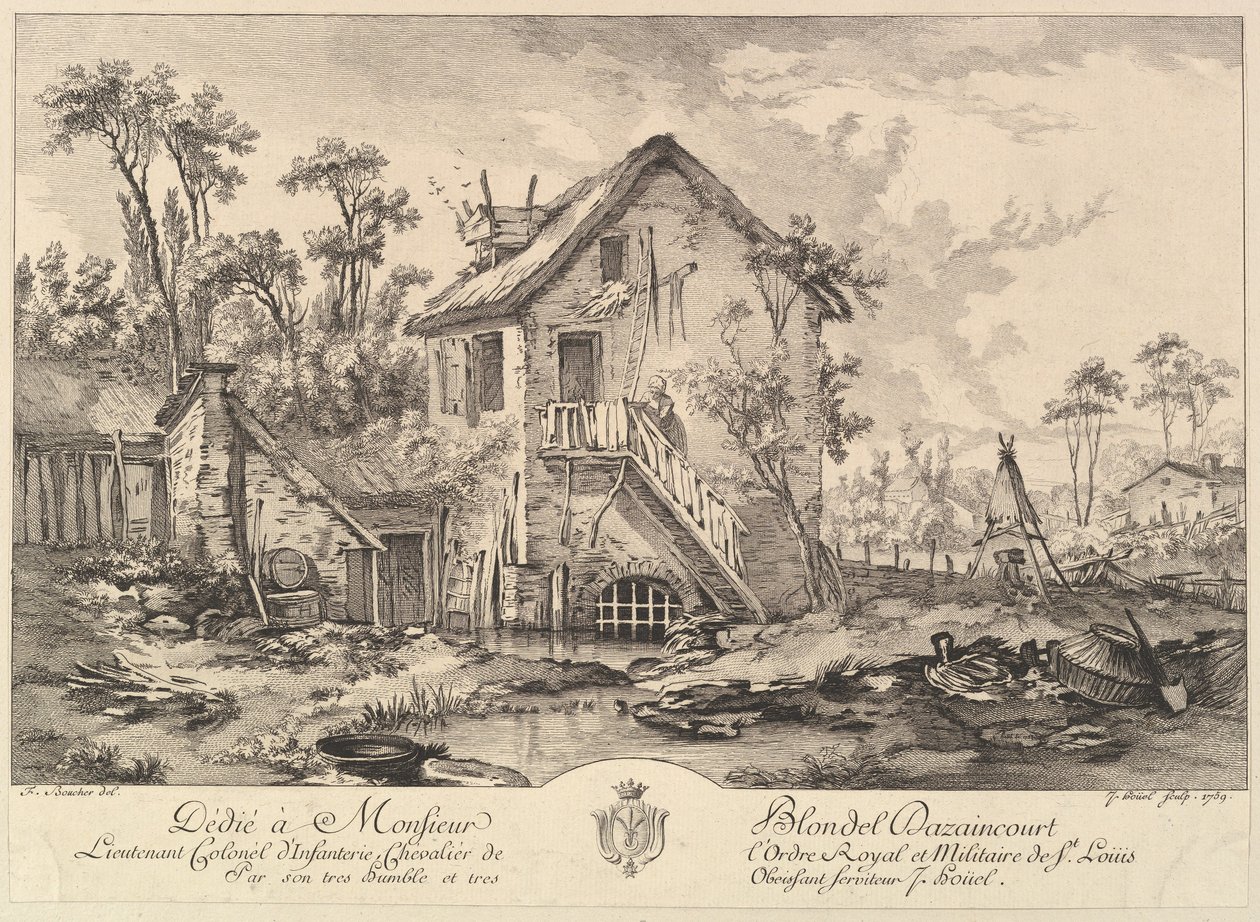 Paysage - Jean Pierre Houel