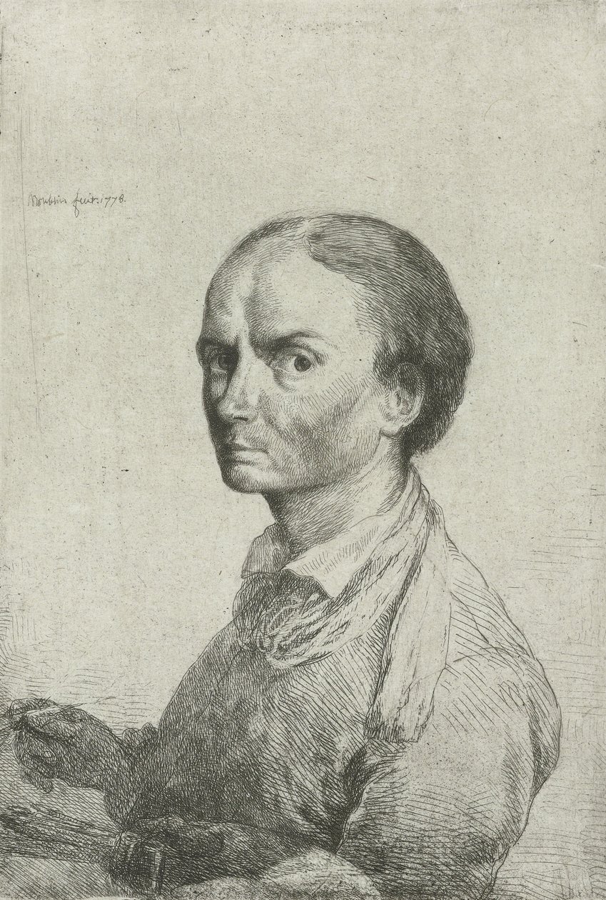 Autoportrait de Jean Pierre Norblin de la Gourdaine - Jean Pierre Norblin de La Gourdaine