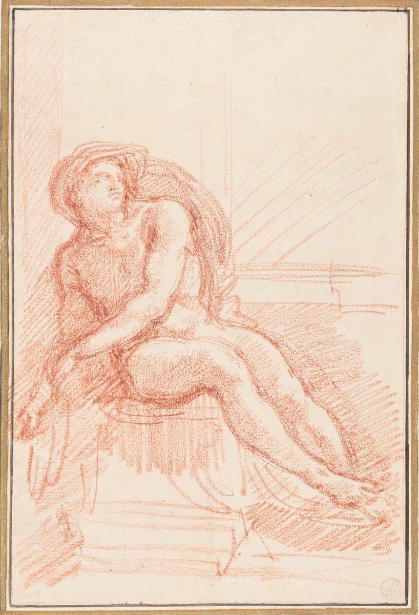 Ignudo du plafond de la chapelle Sixtine - Jean Robert Ango