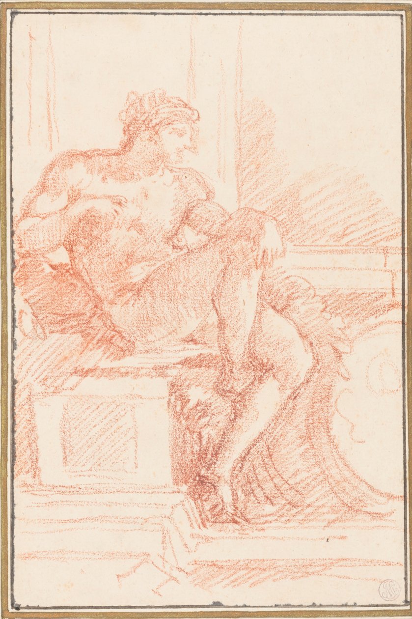 Ignudo du plafond de la chapelle Sixtine - Jean Robert Ango