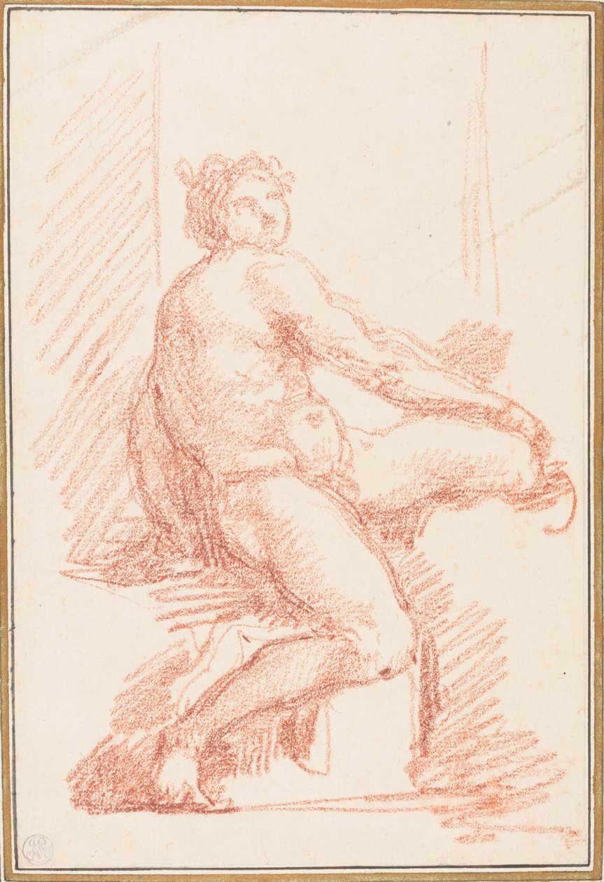 Ignudo du plafond de la chapelle Sixtine - Jean Robert Ango