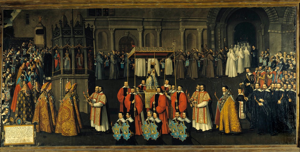 Le vœu de la peste, procession du 22 avril - Jean Solvain