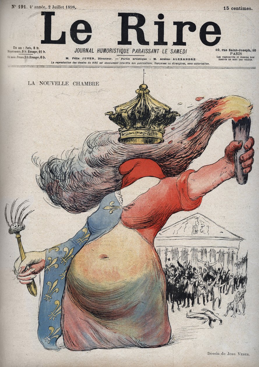 La nouvelle salle - Marianne avec son visage couvert d