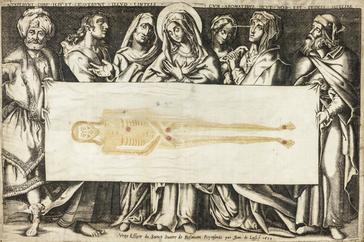 Le Saint Suaire de Besançon, 1634 - Jean de Loisy