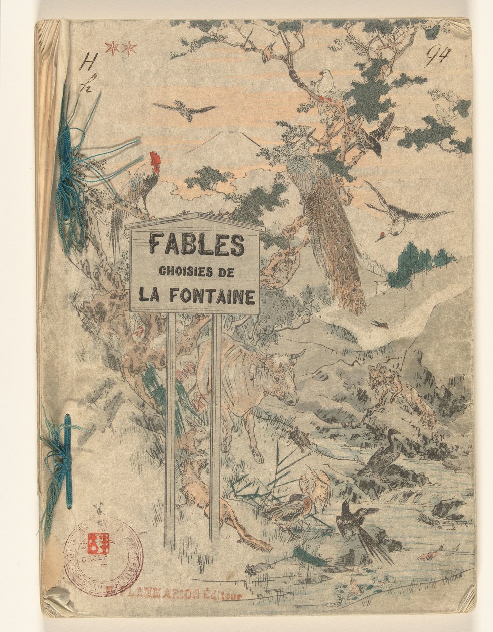 Fables choisies de la Fontaine - tome second - Jean de la Fontaine