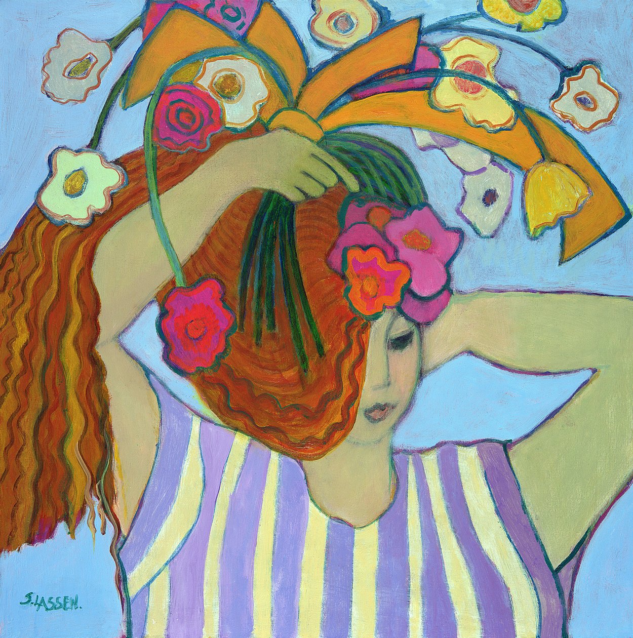 Fleurs dans ses cheveux, 2003-04 - Jeanette Lassen