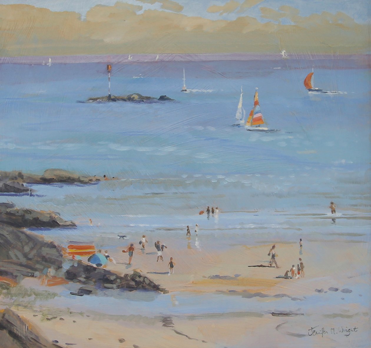 Salcombe Millbay Matin - Jennifer Wright