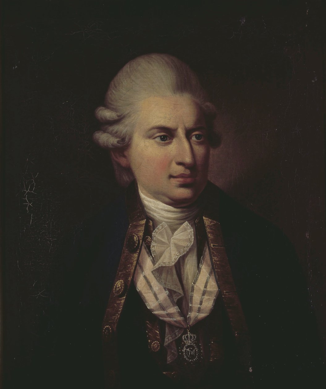 Portrait du comte Johann Friedrich Struensee (1737-1772) - Jens Juel