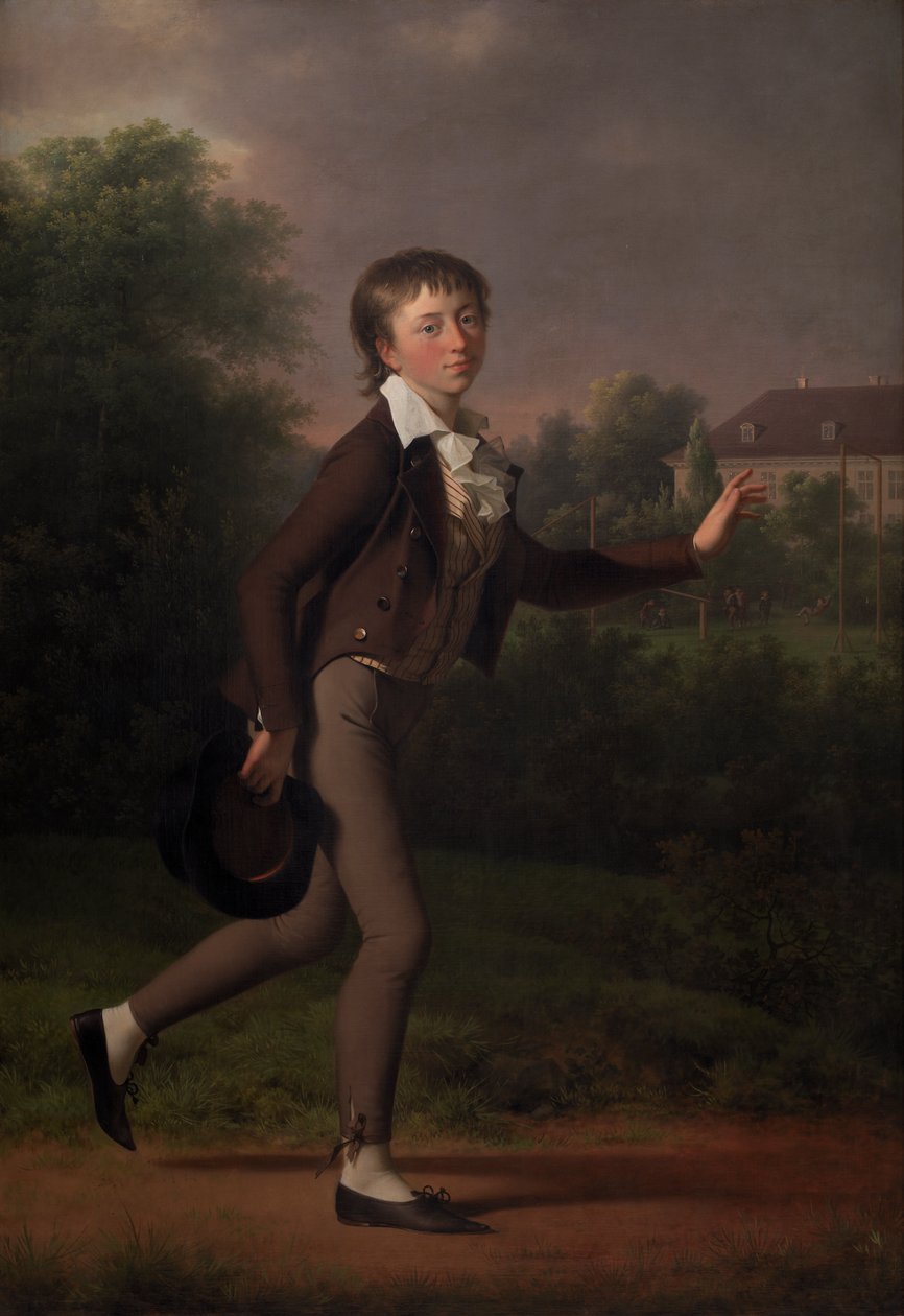 Garçon courant. Marcus Holst von Schmidten - Jens Juel
