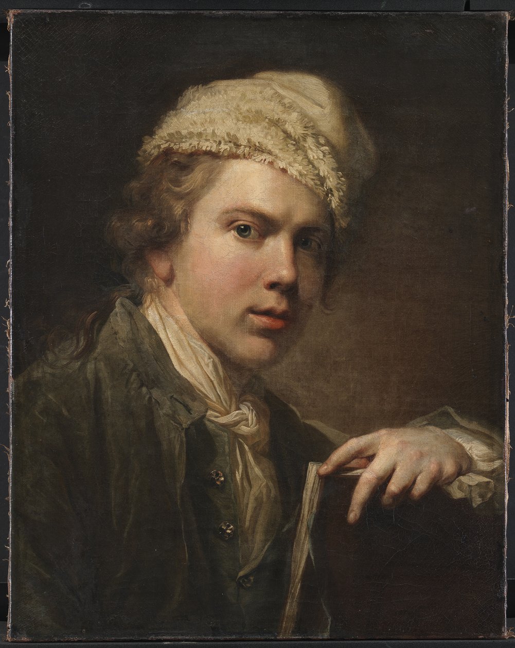 Autoportrait avec portfolio - Jens Juel