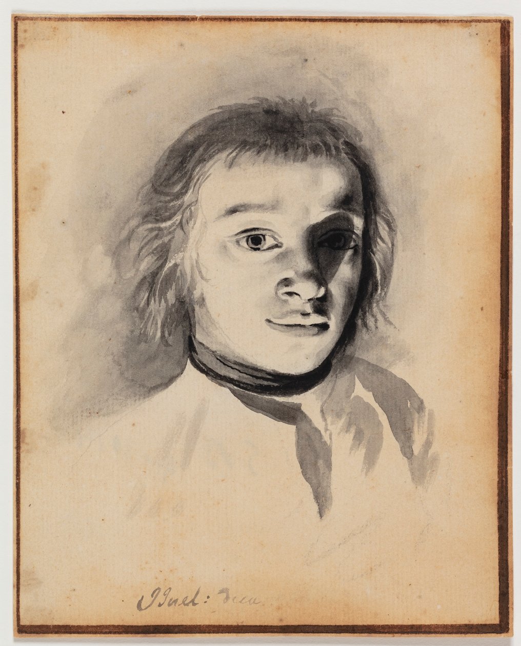 Autoportrait à la lumière artificielle - Jens Juel